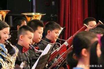 广外外校小学管弦乐团获评广东省校际管乐节“示范乐团”称号