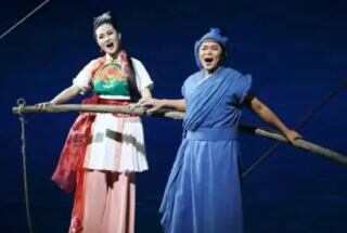 北京音乐家开课“声援”上海 歌剧《运河谣》排练现场变线上
