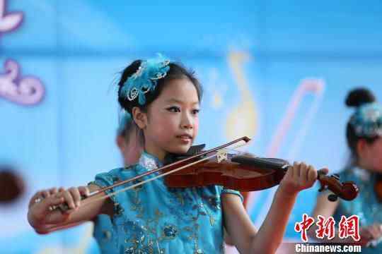 法库举办小提琴音乐节 全县学校都有小提琴社团