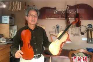 澳大利亚华人提琴制作大师陆伟光：“痴”琴一生