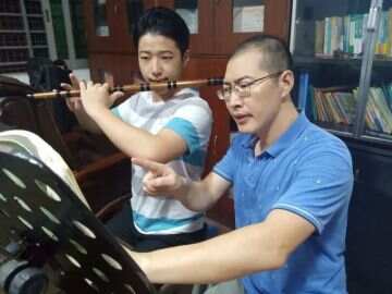 厚中“笛子”名列全国第三！被中国音乐学院录取！