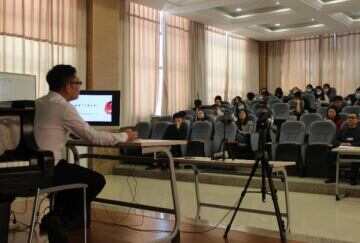 湖南涉外经济学院音乐学院举办《趣谈“中国五声”》讲座
