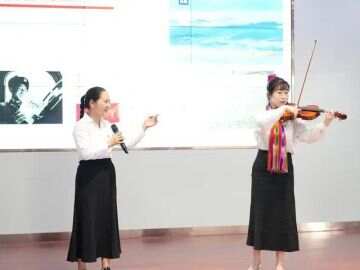 文化润疆，沪上音乐小分队与喀什师生歌咏中华迎国庆